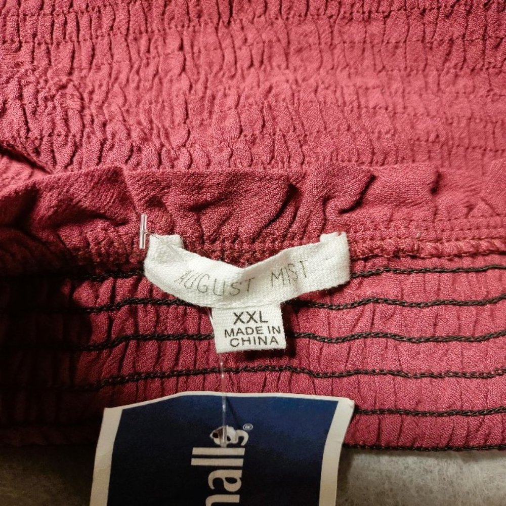 Nwt August Mist 3/4 Shirt XXL New - Picture 4 of 6